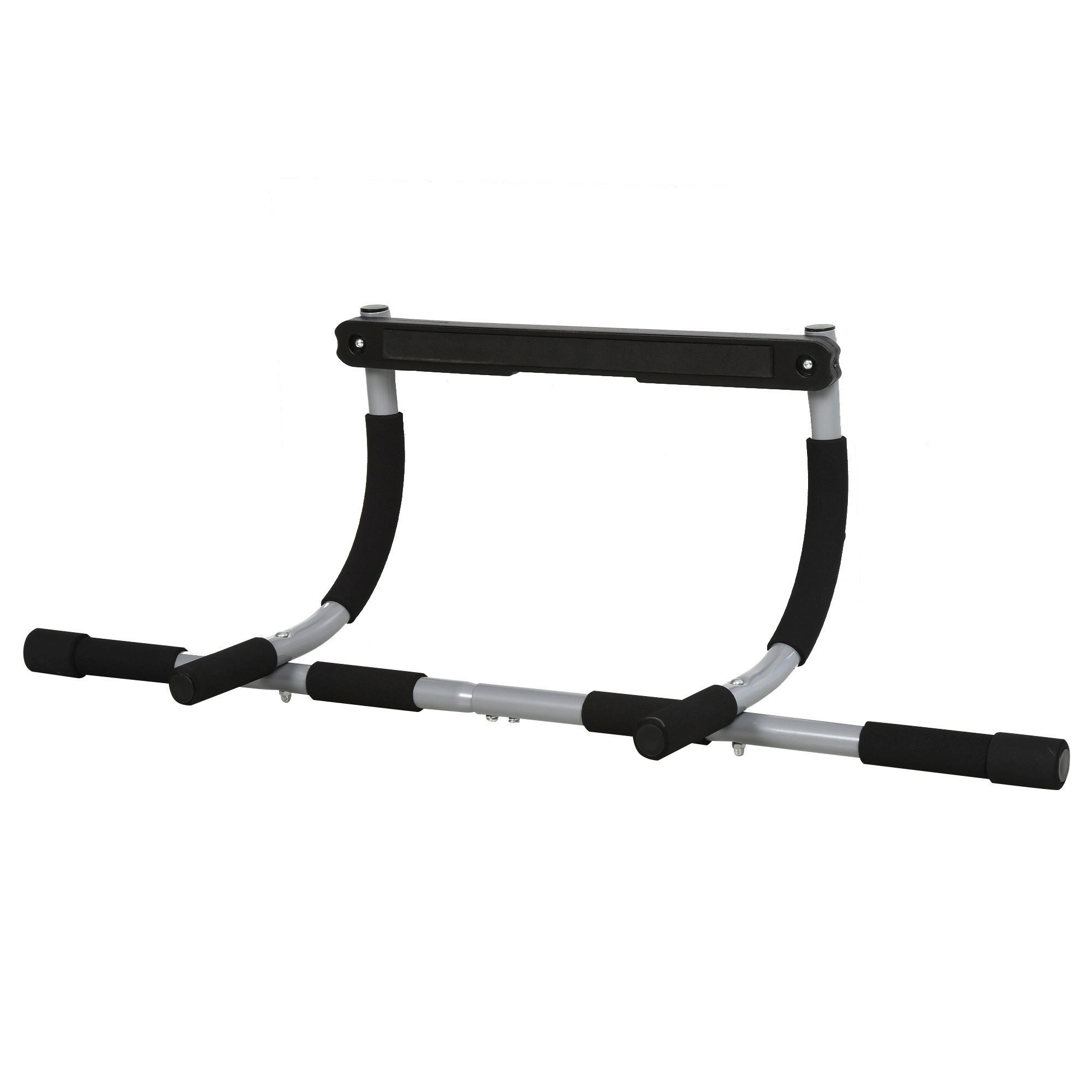 HOMCOM Fitness-Zubehör schwarz Polypropylen B/H/L: ca. 40x92x17 cm Klimmzugstange - schwarz (17,00/40,00/92,00cm) - HOMCOM