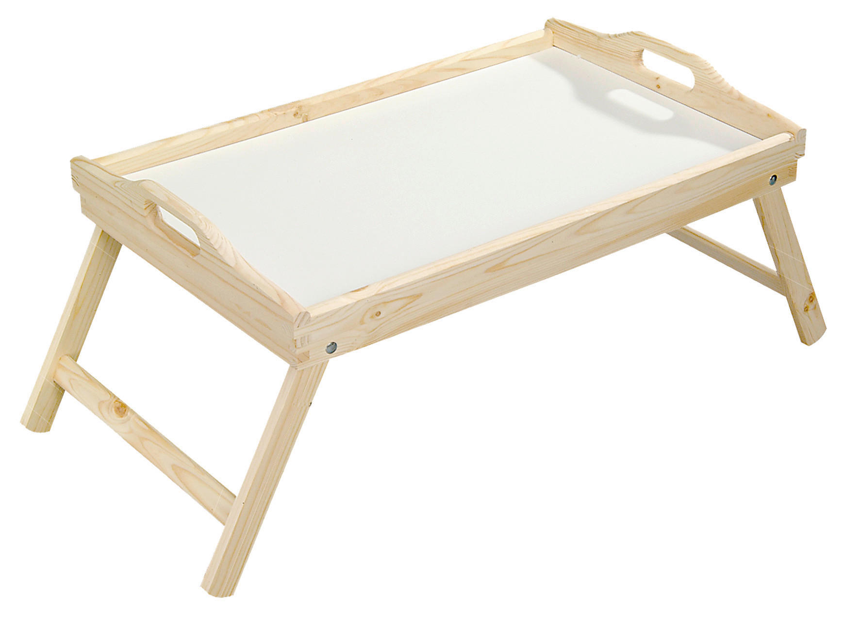 Kesper Betttablett kiefer Kiefer Betttablett - kiefer/weiß - Kesper