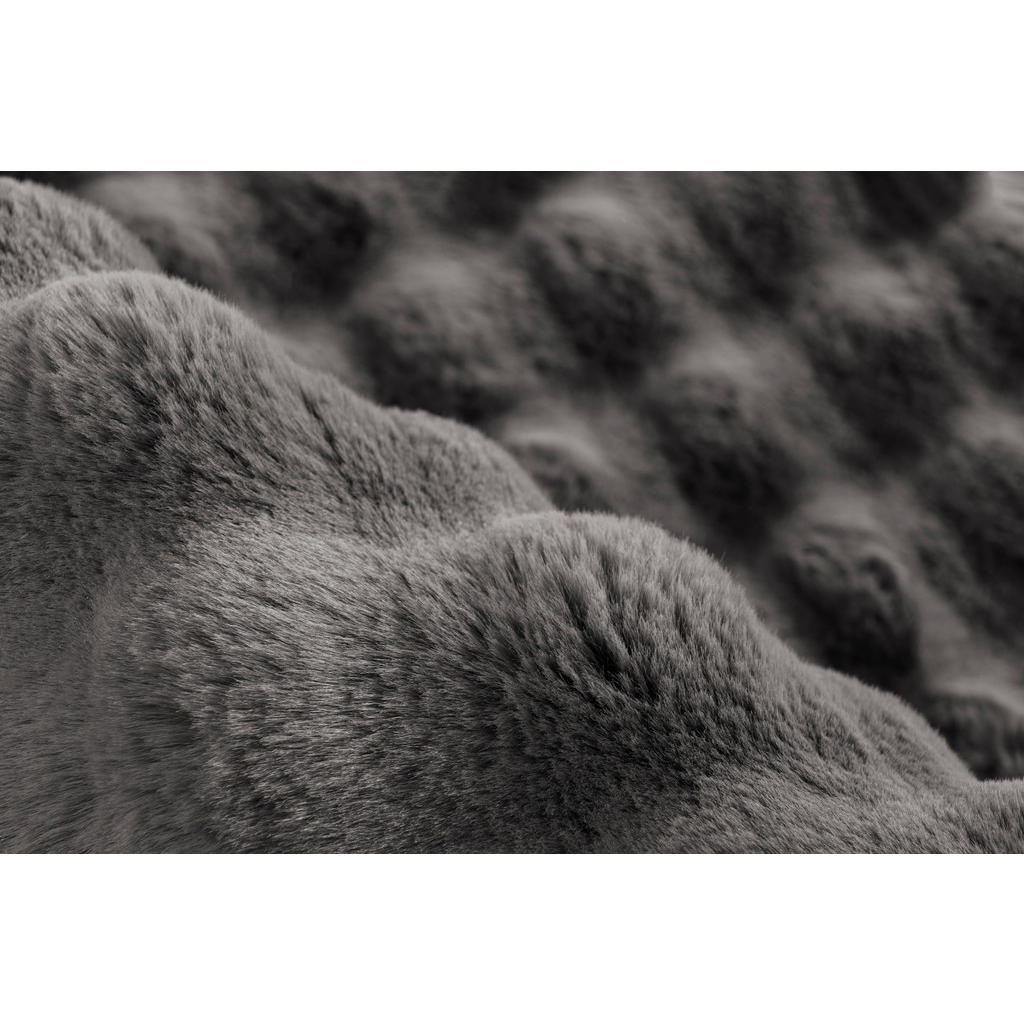 Thumbnail - Kayoom Hochflorteppich Harmony 825 Graphit B/H/L: ca. 80x4x150 cm