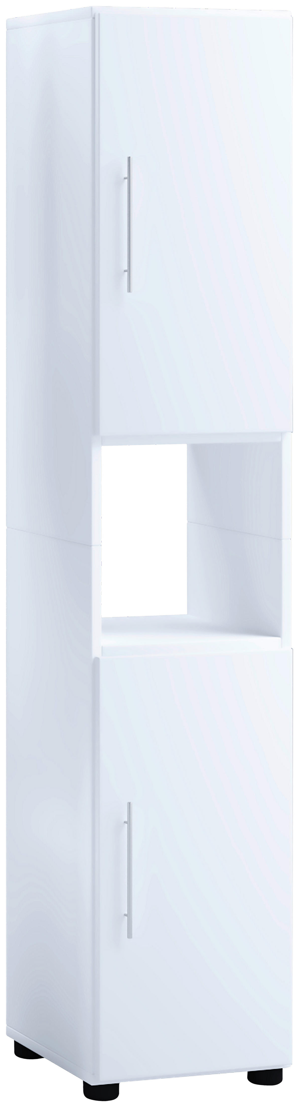 Hochschrank Flandu weiß B/H/T: ca. 31x160x32 cm Flandu - weiß (31,00/160,00/32,00cm) - VCM Möbel