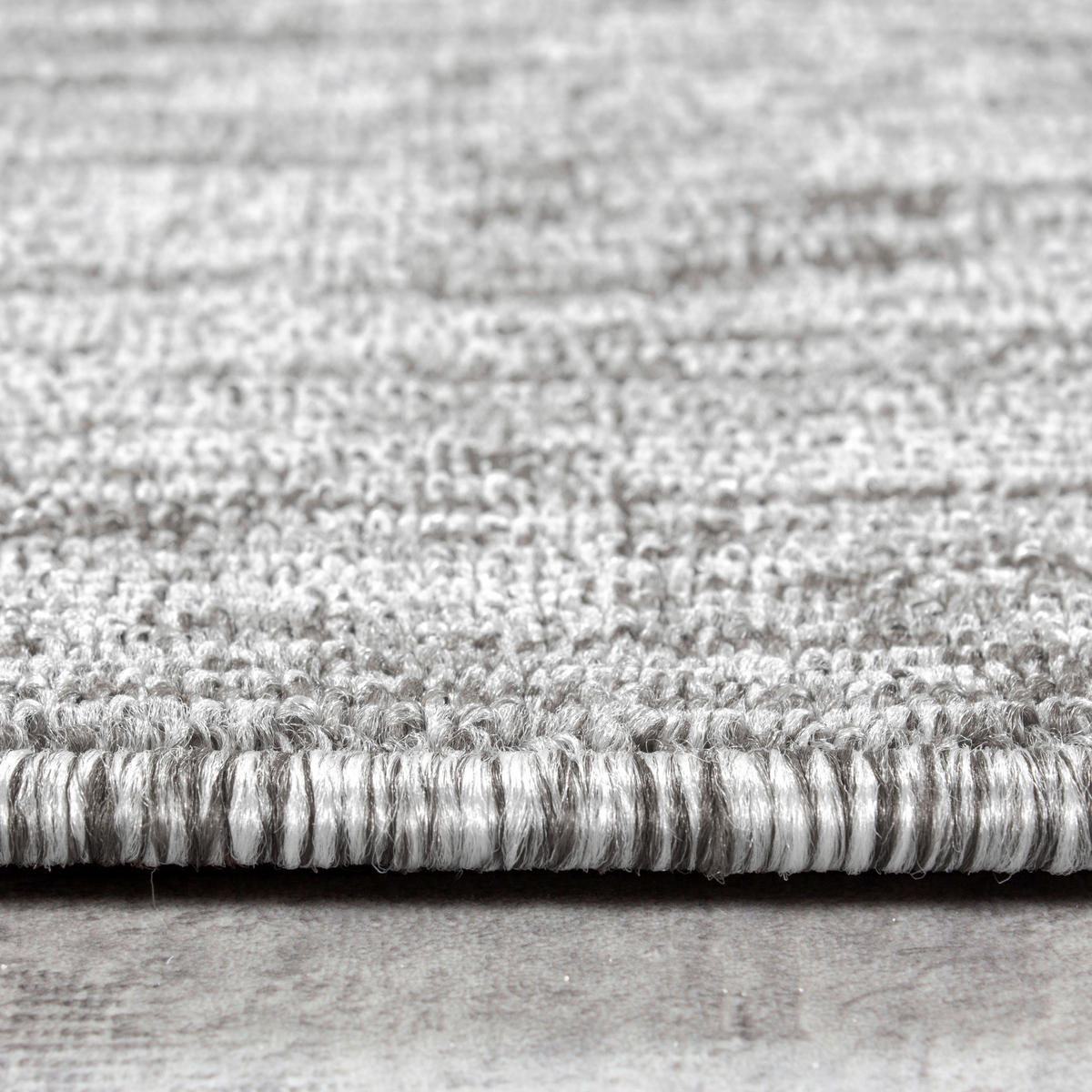 Ayyildiz Teppich NIZZA hellgrau B/L: ca. 120x120 cm NIZZA - hellgrau (120,00/120,00cm) - Ayyildiz