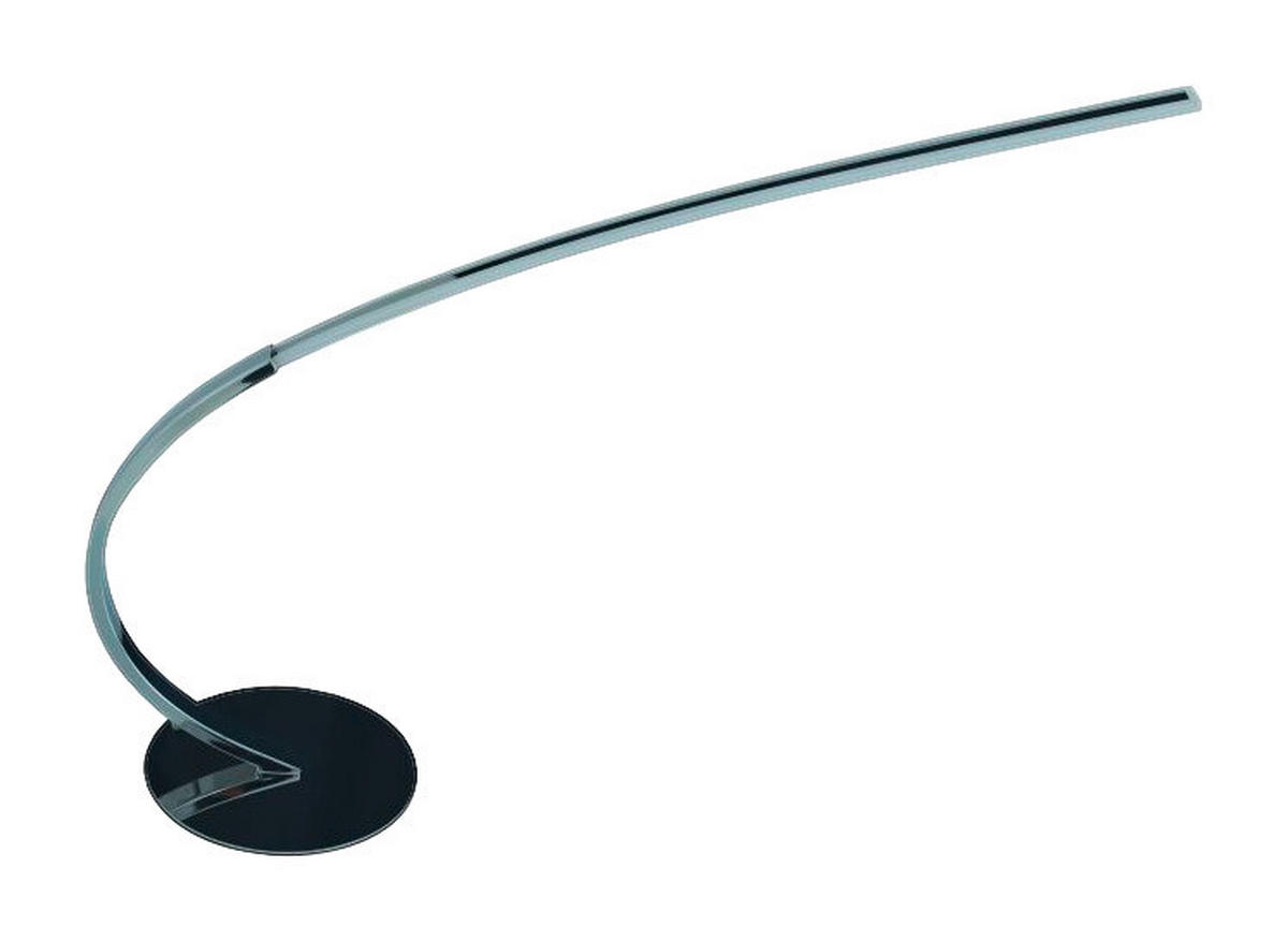 Näve Leuchten LED Tischleuchte NV3107342 Chrom Aluminium B/H/T: ca. 16x44x60 cm null 1 Brennstellen Loop Line - Chrom (16,00/44,00/60,00cm) - Näve Leuchten