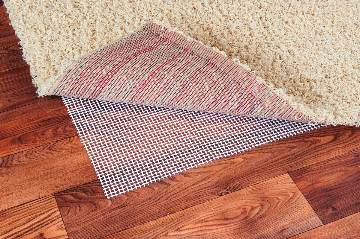 POCOline Teppichgleitschutz weiß B/L: ca. 150x220 cm Teppichgleitschutz V508 150x220cm - weiß (150,00/220,00cm) - POCOline