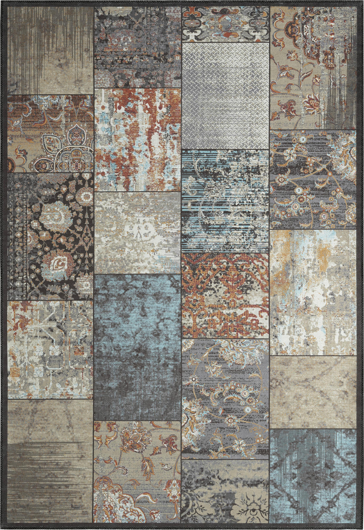 Teppich Edessa braun B/L: ca. 80x150 cm Edessa - braun/Multi (80,00/150,00cm)