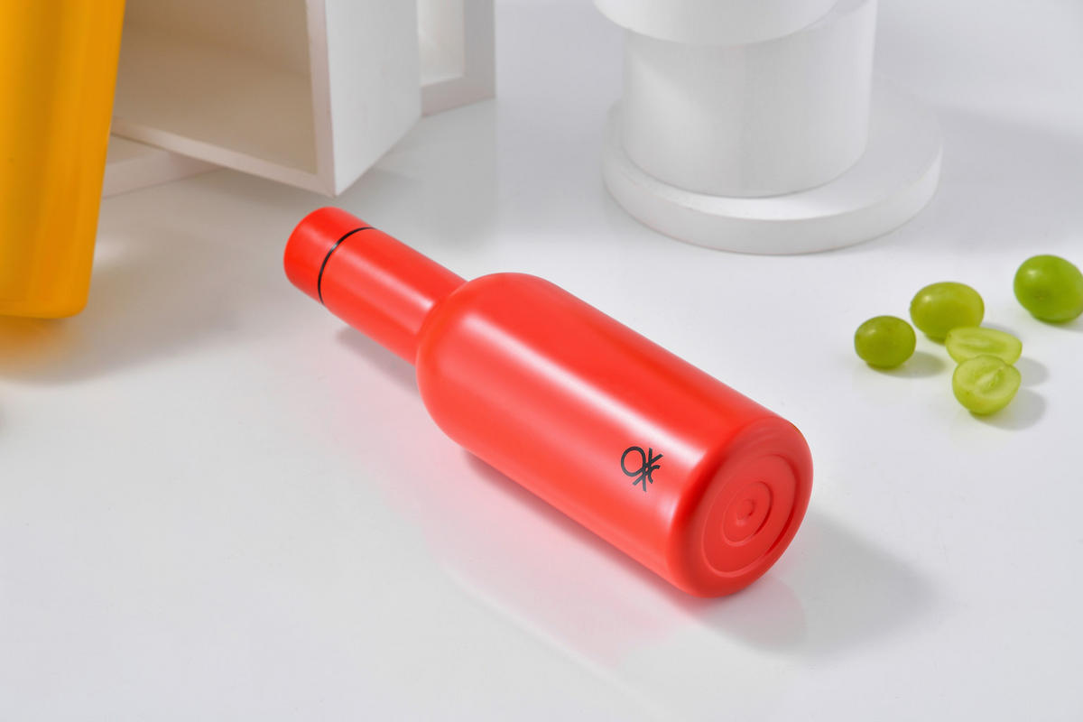 BENETTON Trinkflasche RAINBOW rot Edelstahl RAINBOW - rot - BENETTON