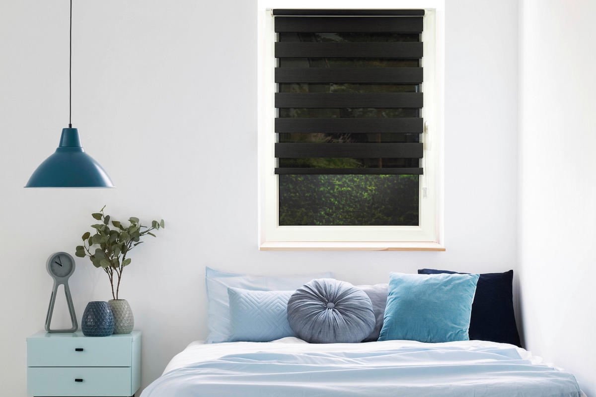 Doppelrollo Just anthrazit B/L: ca. 120x160 cm Just - anthrazit (120,00/160,00cm)