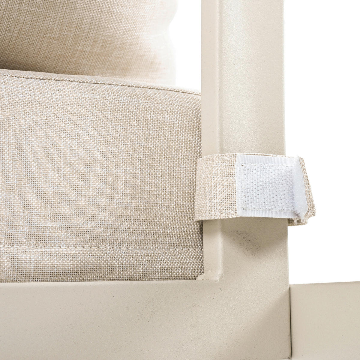 POCOline Gartensitzgruppe Avignon creme Stahl Avignon - beige/creme - POCOline