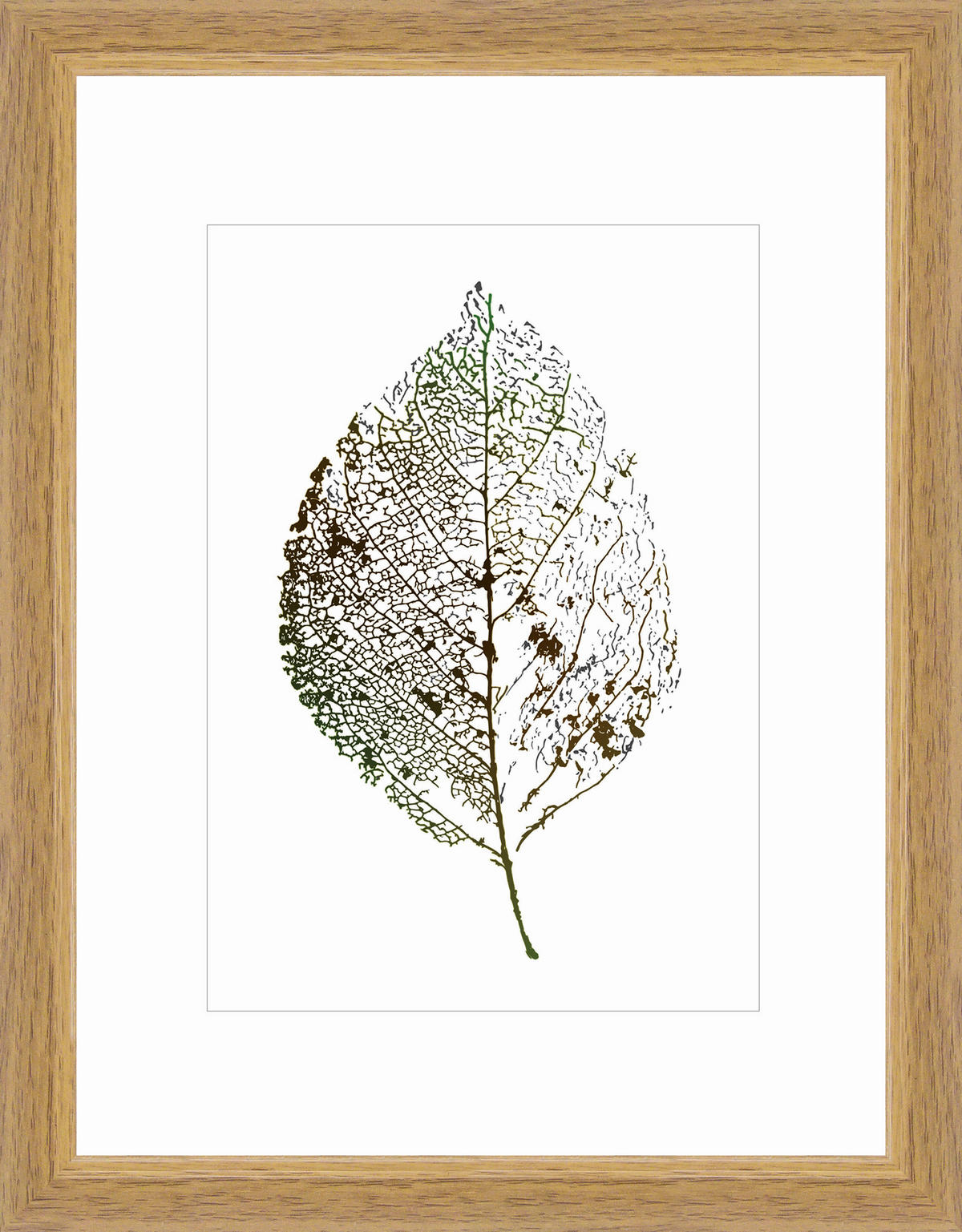 The Wall Bilderrahmen Eiche Holz B/H: ca. 18x24 cm Holzrahmen_Modern 18x24 - Eiche (18,00/24,00cm) - The Wall