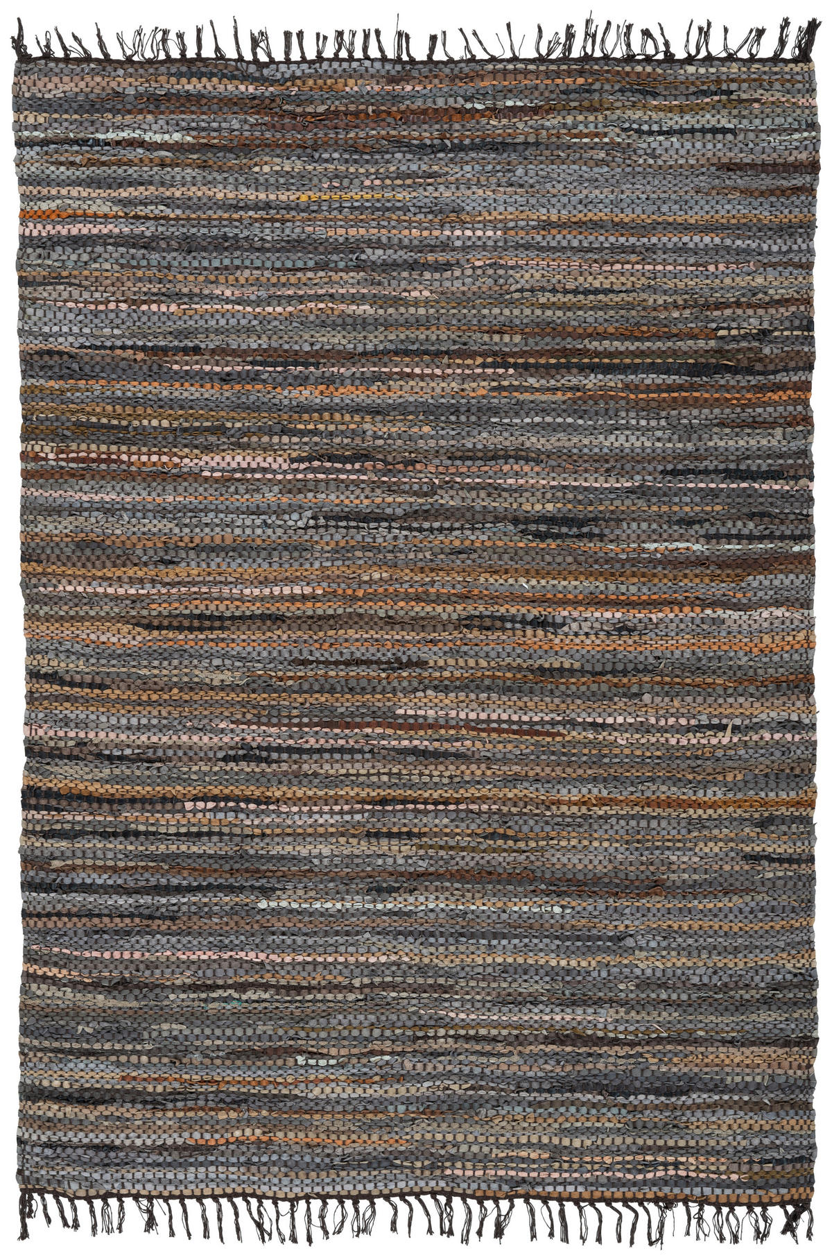 Kayoom Kurzflorteppich Sonipat 110 braun B/L: ca. 120x180 cm Sonipat 110 - braun/mehrfarbig (120,00/180,00cm) - Kayoom