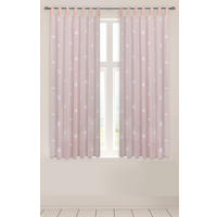 Kombivorhang Clouds rosé B/L: ca. 140x175 cm Clouds - rosé (140,00/175,00cm) - POCOline
