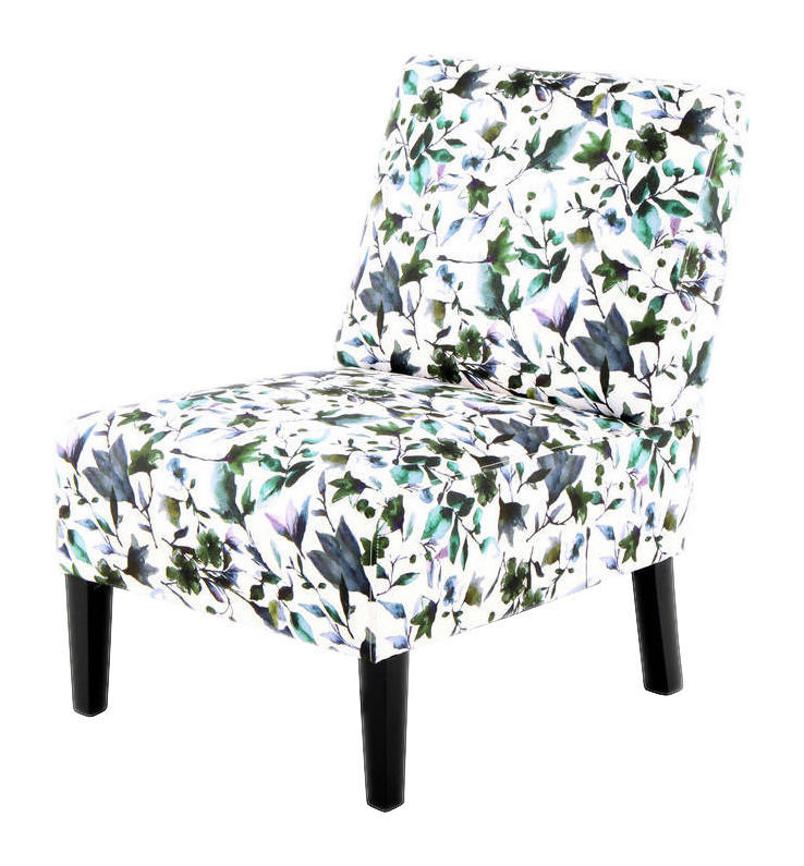 Stuhl Indira 200 Multi Microfaser B/H/T: ca. 56x73,5x84 cm Indira 200 - schwarz/Multi (56,00/73,50/84,00cm) - 360 Living