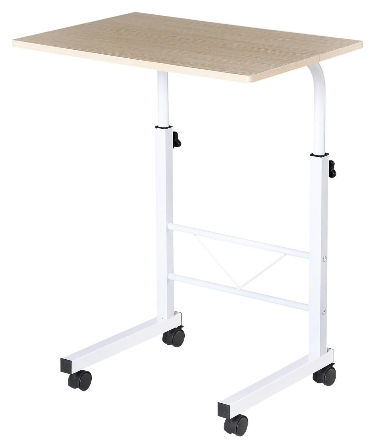 Beistelltisch 836-057 weiß ahorn B/H/T: ca. 60x78x40 cm 836-057 - weiß/ahorn (60,00/78,00/40,00cm) - HOMCOM