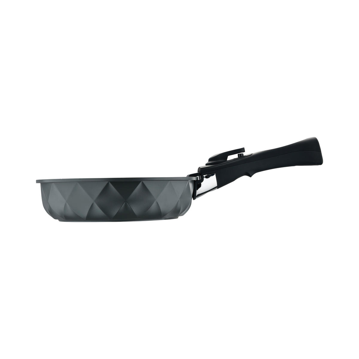 BERGNER Bratpfannenset CLICK & COOK CLICK & COOK - schwarz - BERGNER