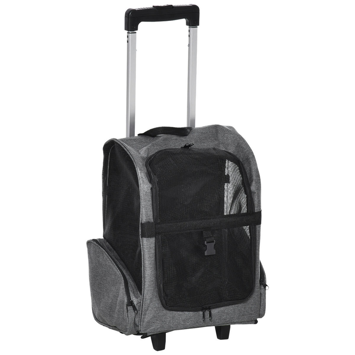 PawHut Hunde-Zubehör grau Polyester B/H/L: ca. 25x42x55 cm Tragetasche - grau (55,00/25,00/42,00cm) - PawHut