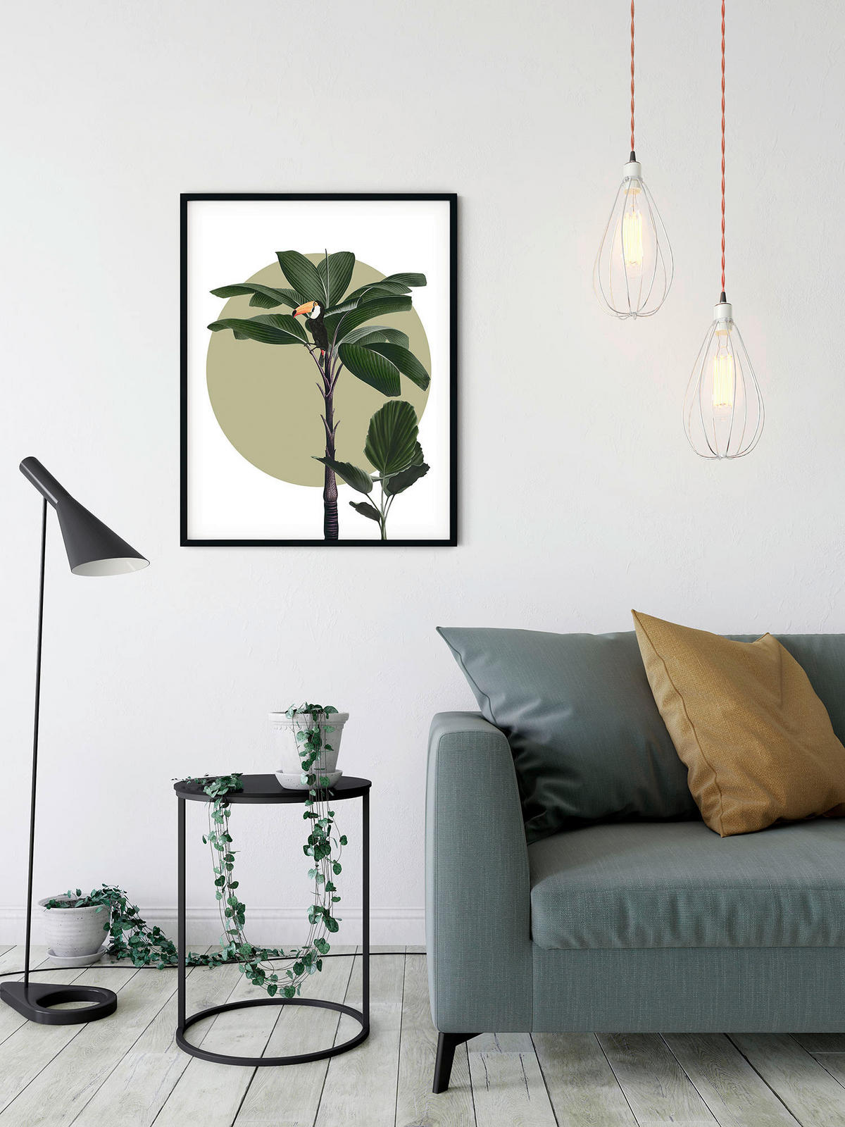 Komar Poster Botanical Garden Palmtree Palmen B/L: ca. 40x50 cm Botanical Garden Palmtree - (40,00/50,00cm) - Komar