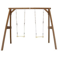 AXI Doppelschaukel braun B/H/T: ca. 254x207x160 cm Doppelschaukel - braun (254,00/207,00/160,00cm) - AXI