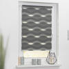 Doppelrollo Duo Welle anthrazit B/L: ca. 45x150 cm Duo Welle - anthrazit (45,00/150,00cm) - LICHTBLICK