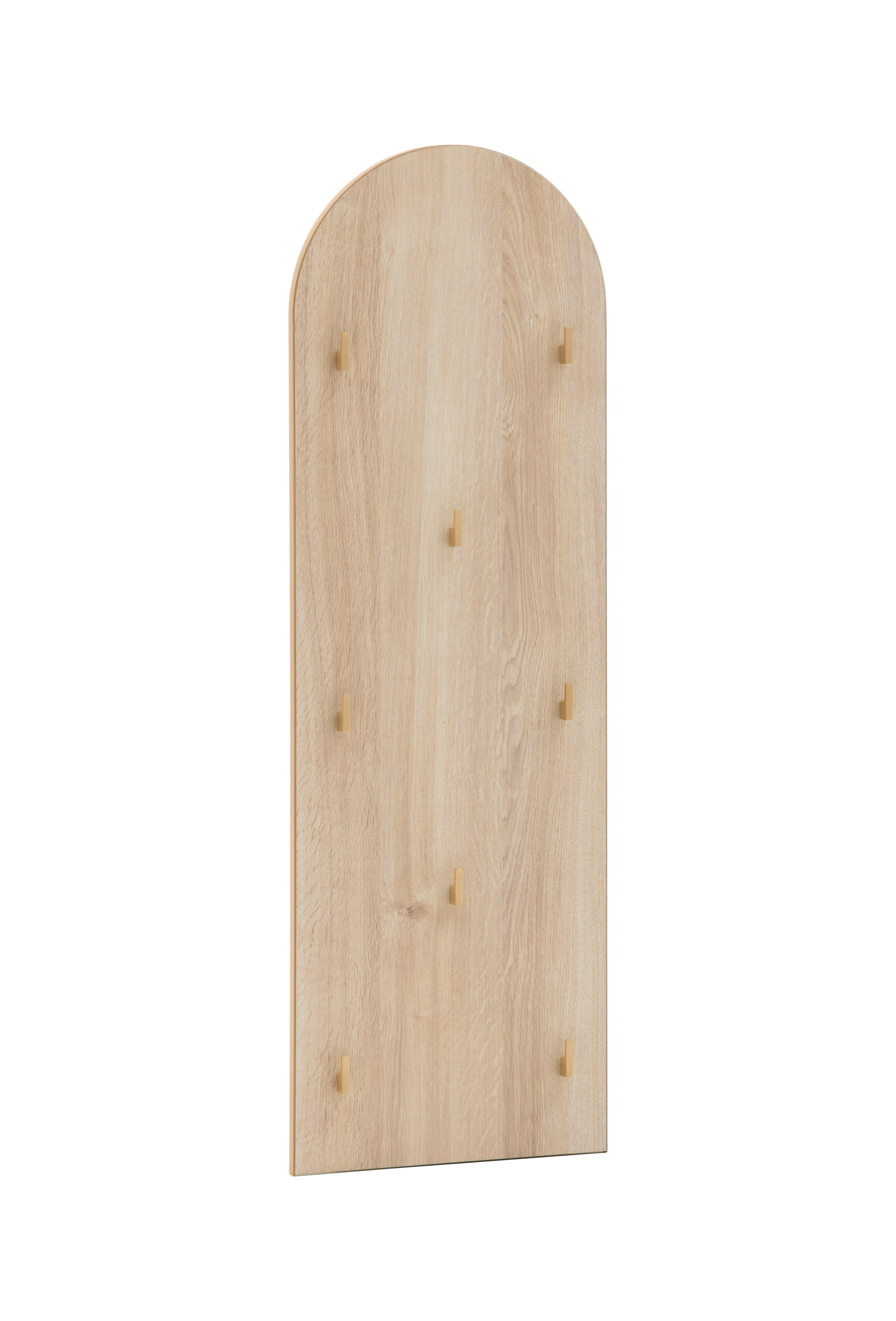 Hakenleiste Flora Eiche Nachbildung B/H/T: ca. 36x109x2,6 cm Flora - Eiche (36,00/109,00/2,60cm) - Schildmeyer