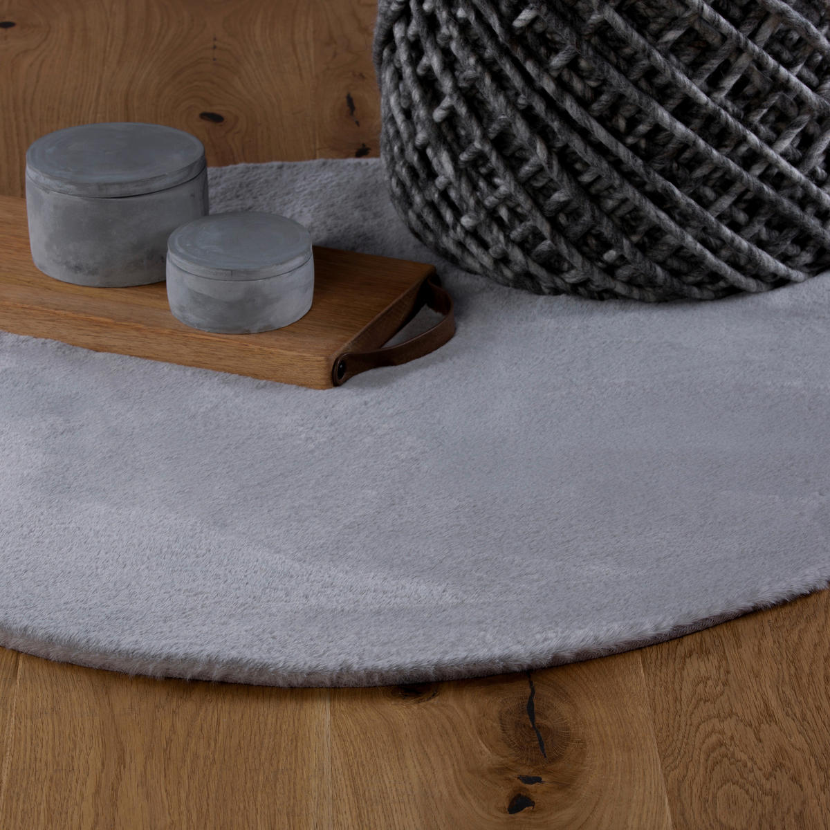 Obsession Teppich My Celesta silber D: ca. 80 cm My Celesta - silber (80,00cm) - Obsession