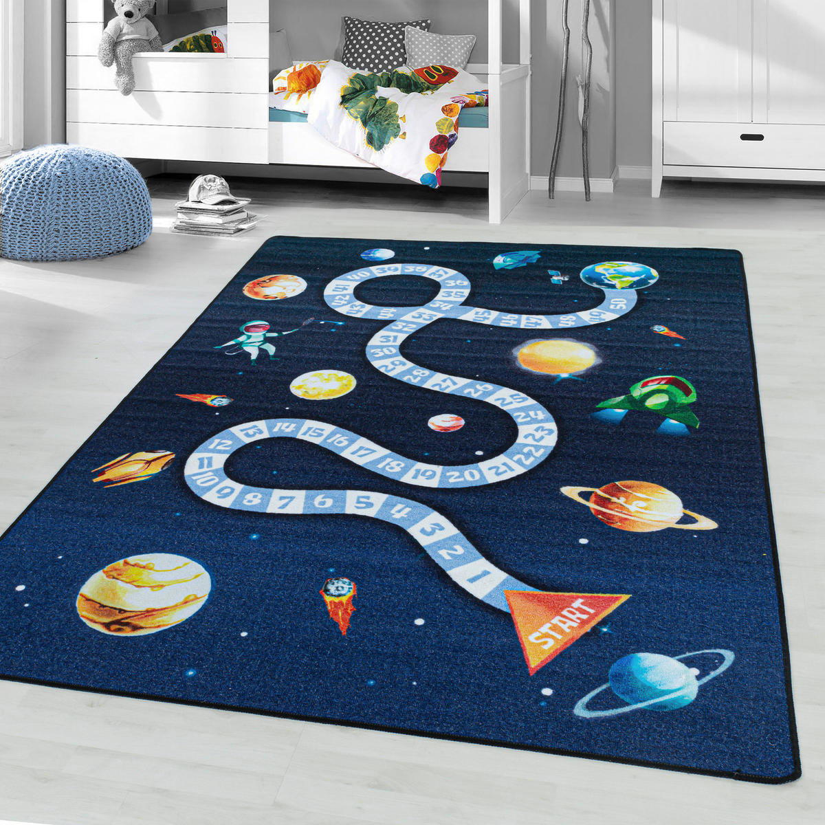 Ayyildiz Teppich PLAY marine B/L: ca. 140x200 cm PLAY - marine (140,00/200,00cm) - Ayyildiz