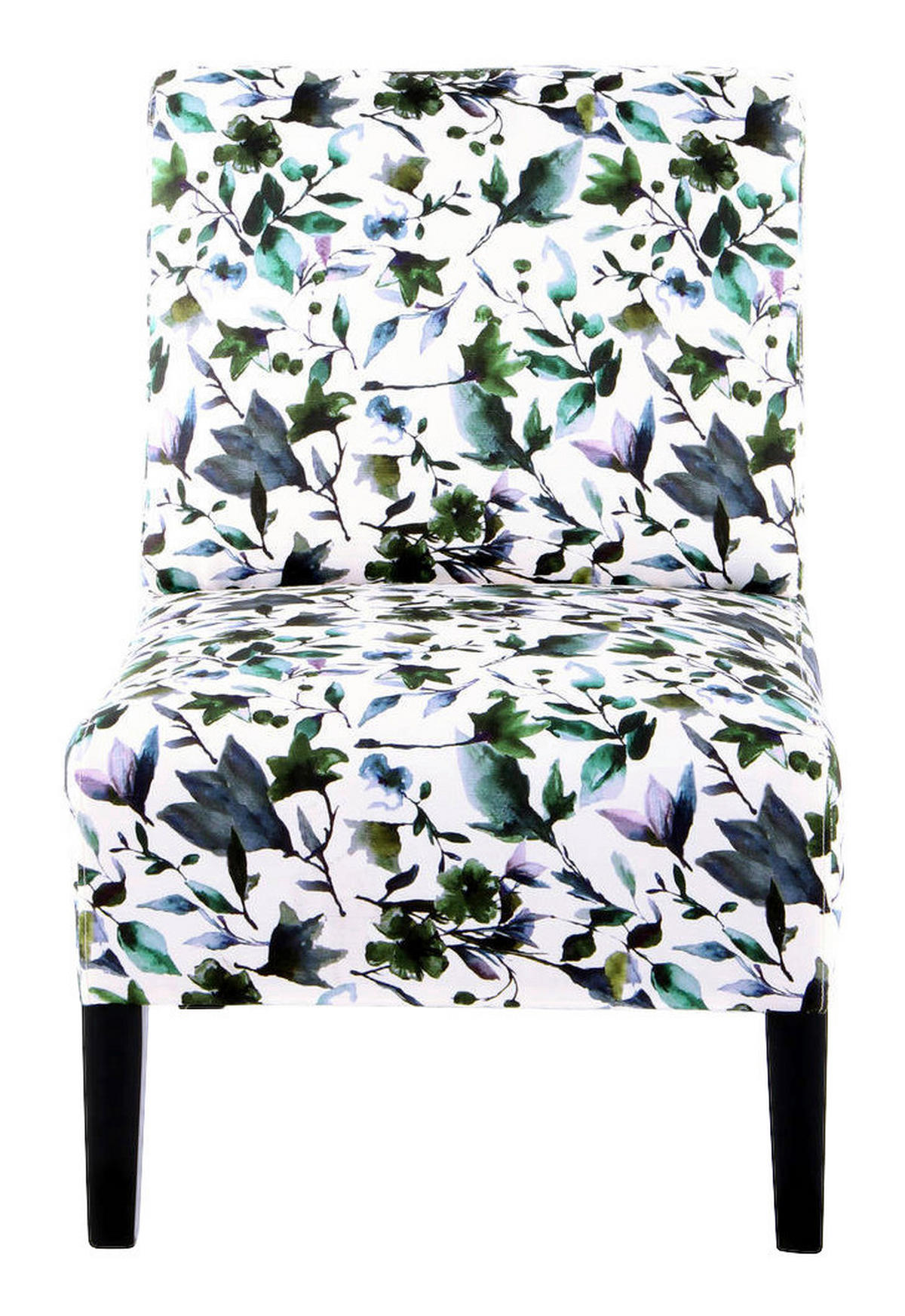 Stuhl Indira 200 Multi Microfaser B/H/T: ca. 56x73,5x84 cm Indira 200 - schwarz/Multi (56,00/73,50/84,00cm) - 360 Living