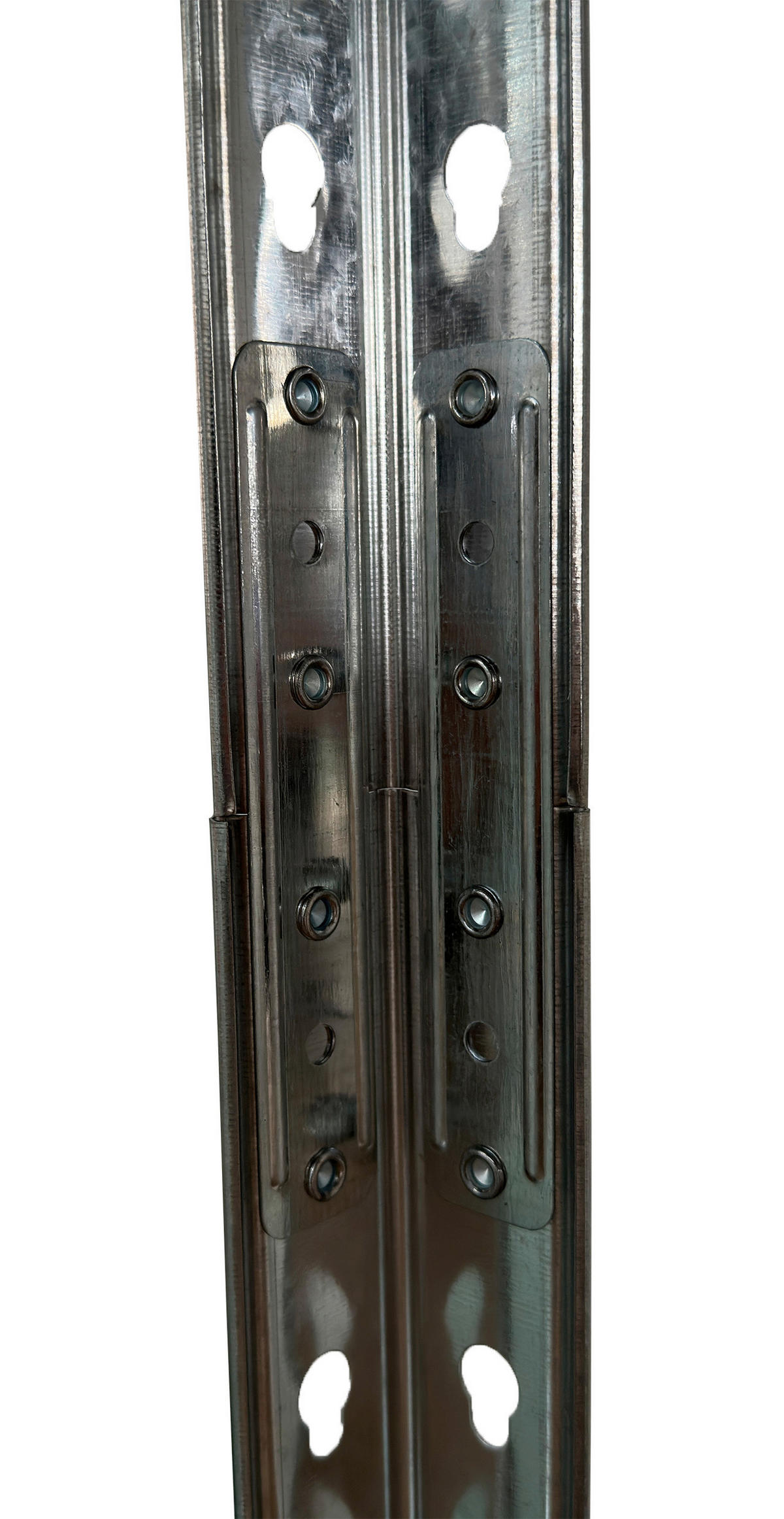 POCOline Schwerlaststeckregal verzinkt Metall B/H/T: ca. 90x180x40 cm Schwerlaststeckregal 180x90x40cm V - verzinkt (90,00/180,00/40,00cm) - POCOline