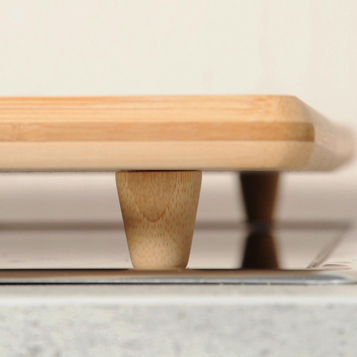 Kesper Abdeckplatte natur Bambus B/H/L: ca. 50x4x56 cm Abdeckplatte - natur (56,00/50,00/4,00cm) - Kesper