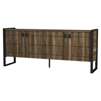 Sideboard Lost walnuss Nachbildung B/H/T: ca. 185x78x40 cm Lost - walnuss (185,00/78,00/40,00cm) - moebel17