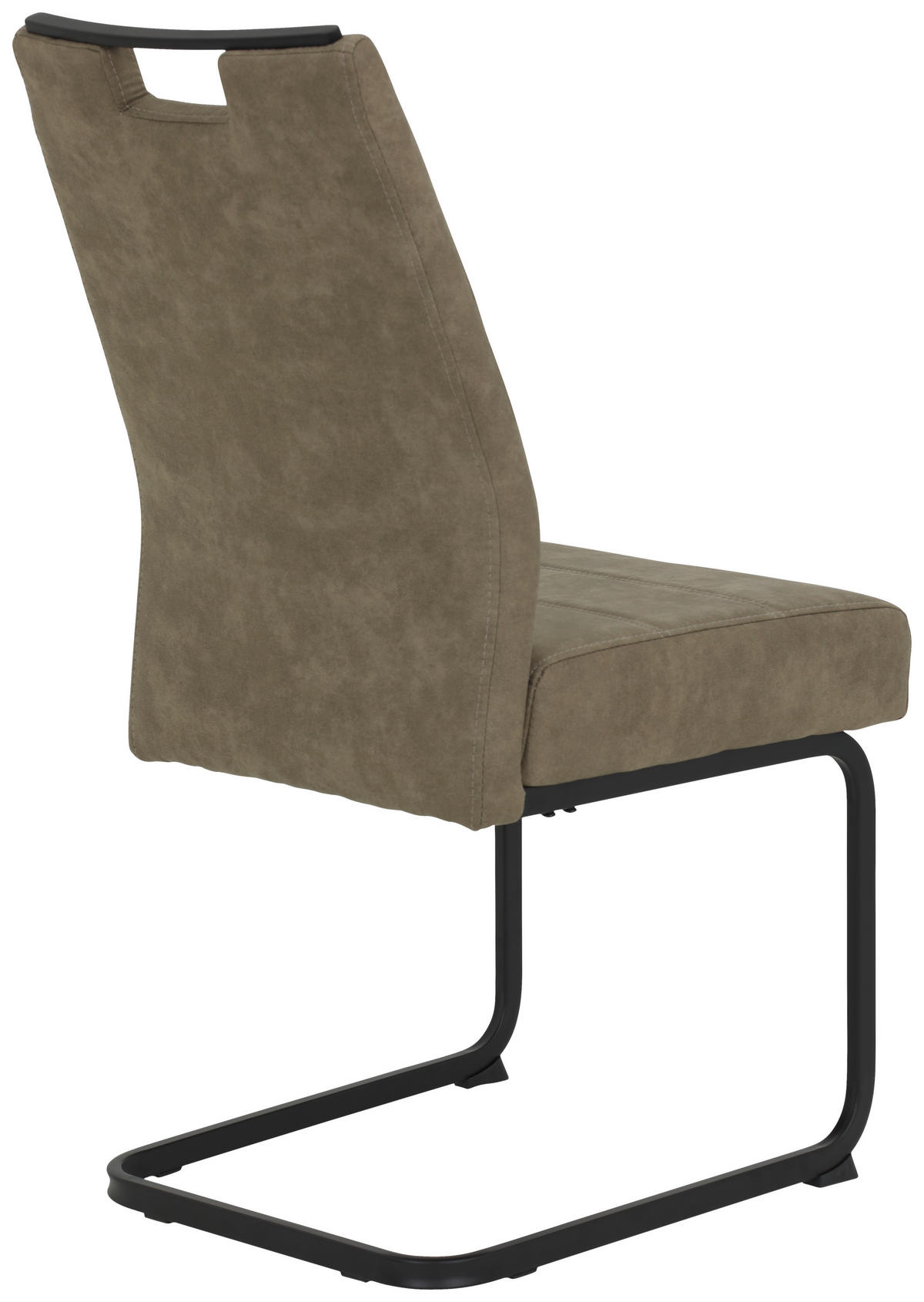 Schwingstuhl Kerstin schlamm Vintage B/H/T: ca. 49x100x61 cm Kerstin - schlamm/schwarz (49,00/100,00/61,00cm)