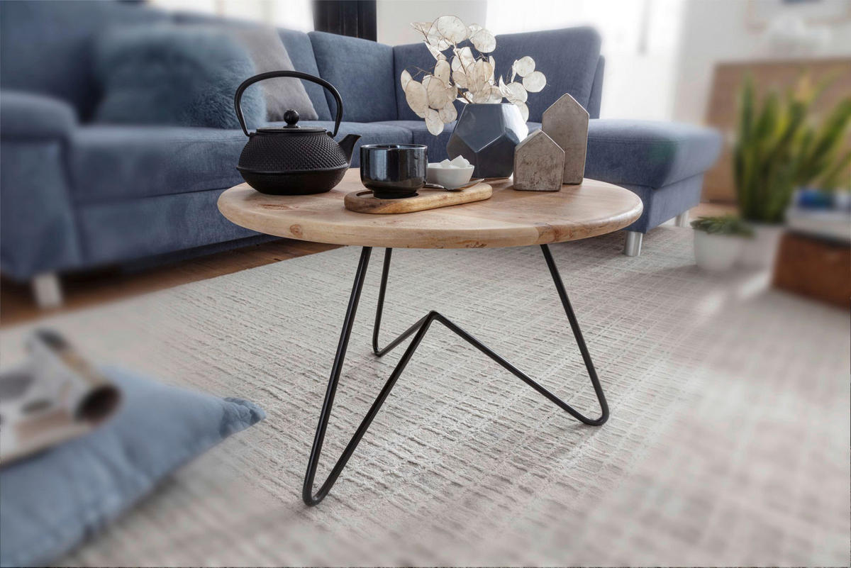 Couchtisch braun B/H/T: ca. 60x39x60 cm Couchtisch - braun (60,00/39,00/60,00cm) - Wohnling