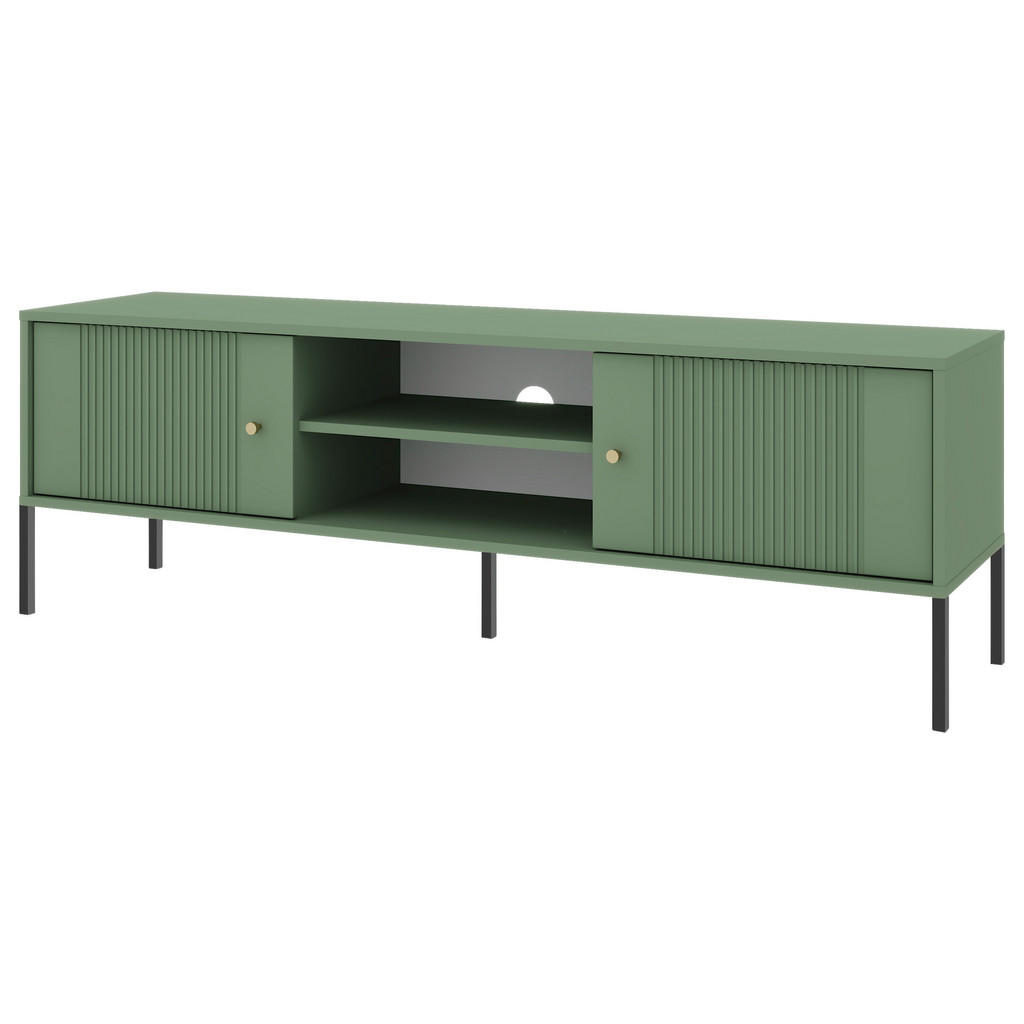 Thumbnail - TV-Lowboard ISEO grün B/H/T: ca. 154,5x50,5x39 cm
