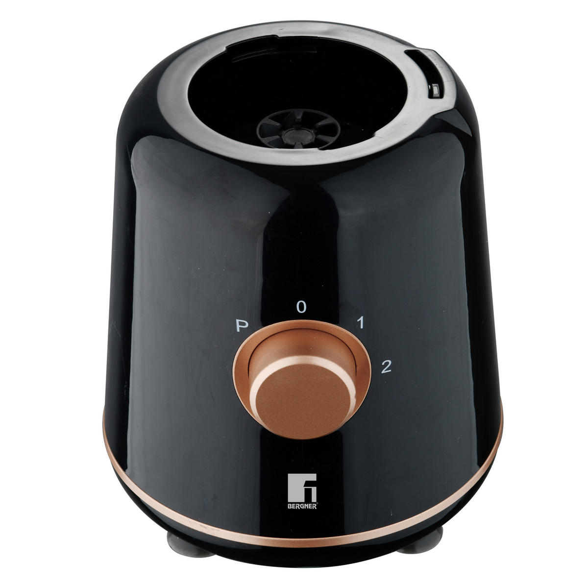BERGNER Stabmixer schwarz Stahl Kunststoff B/H/L: ca. 18x40,5x20,5 cm COPPER - schwarz (20,50/18,00/40,50cm) - BERGNER