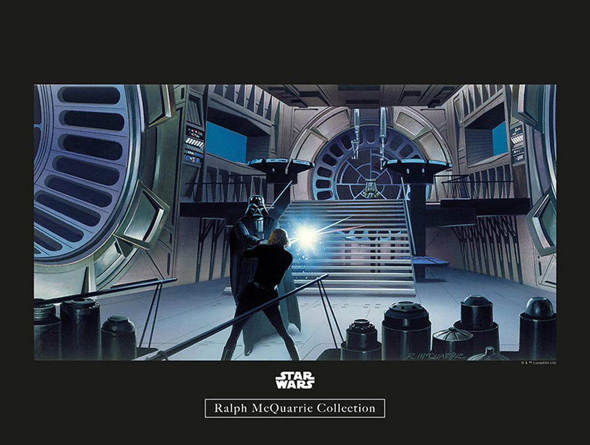 Komar Poster Star Wars Classic RMQ Vader Luke Th Star Wars B/L: ca. 40x30 cm Star Wars Classic RMQ Vader Luke Th - (40,00/30,00cm) - Komar