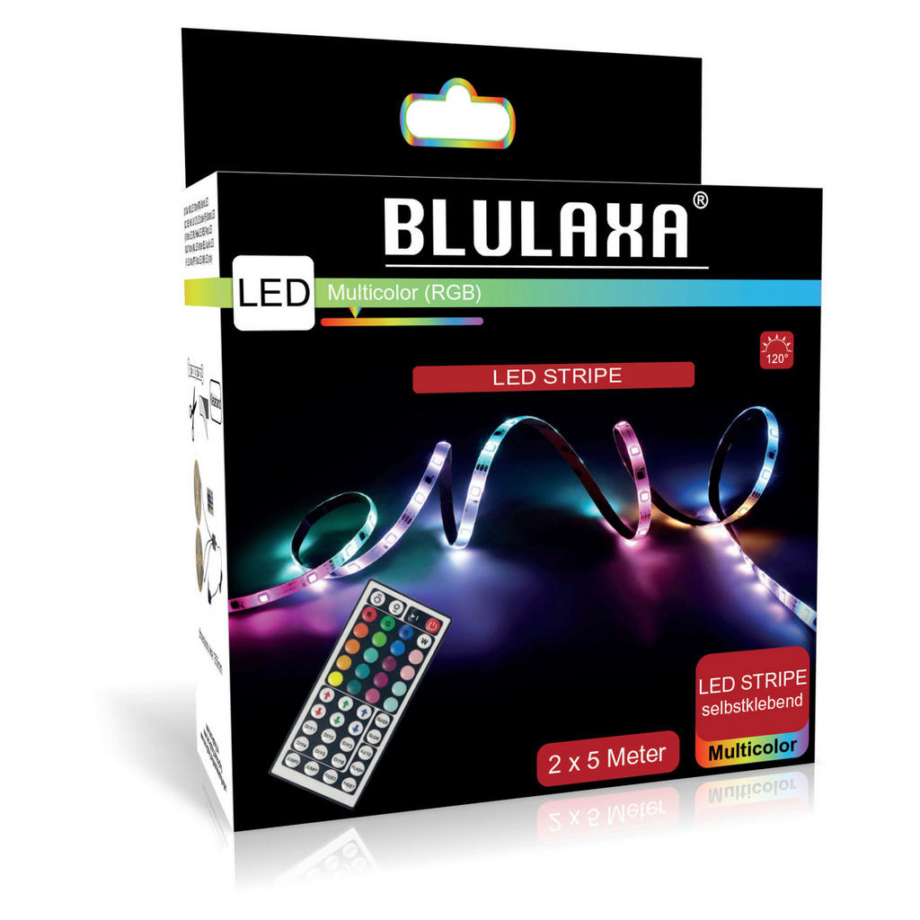 Thumbnail - Blulaxa LED-RGB-Lichtband B/L: ca. 500x200 cm
