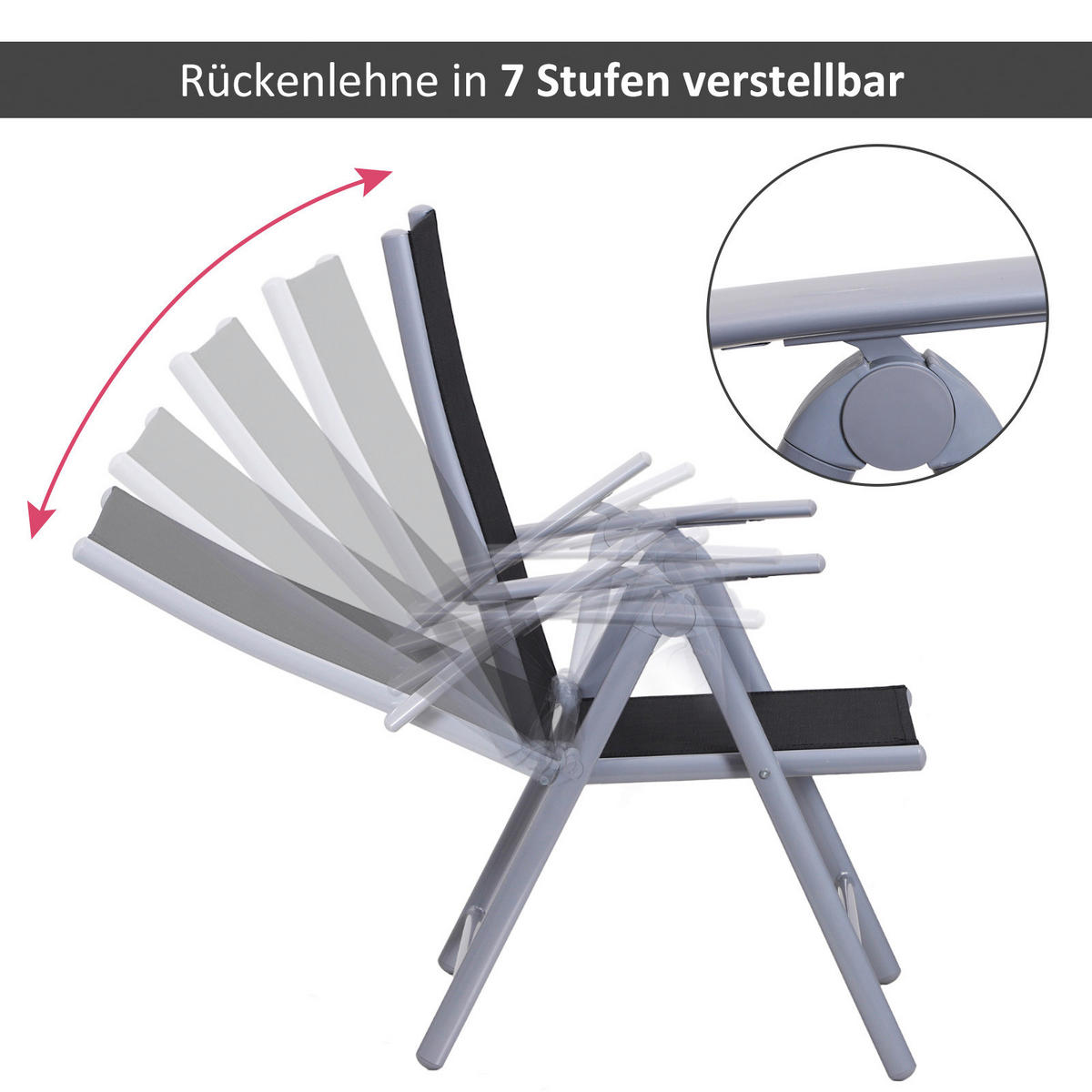 Outsunny Gartensitzgruppe schwarz Aluminium Gartensitzgruppe - schwarz/silber - Outsunny