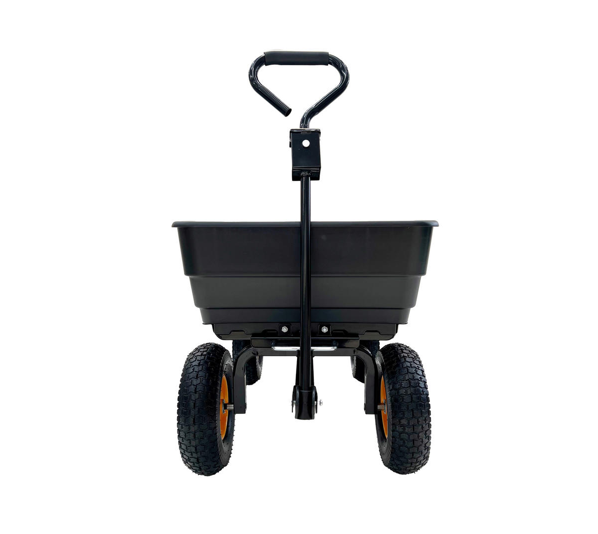 Westmann Schubkarre Prakta schwarz B/H/L: ca. 59,5x105x119 cm Prakta - schwarz (119,00/59,50/105,00cm) - Westmann