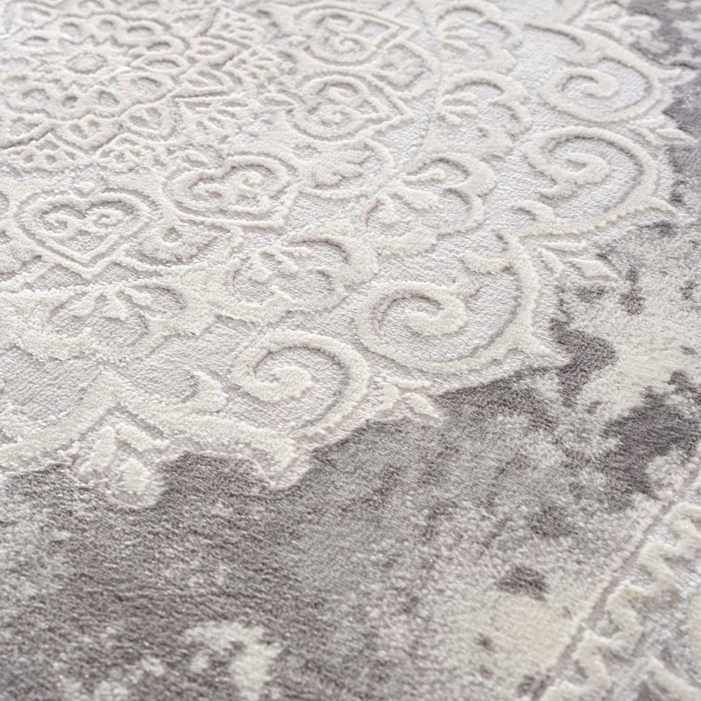 Thumbnail - Sanat Teppich Harmony hellgrau B/L: ca. 80x150 cm
