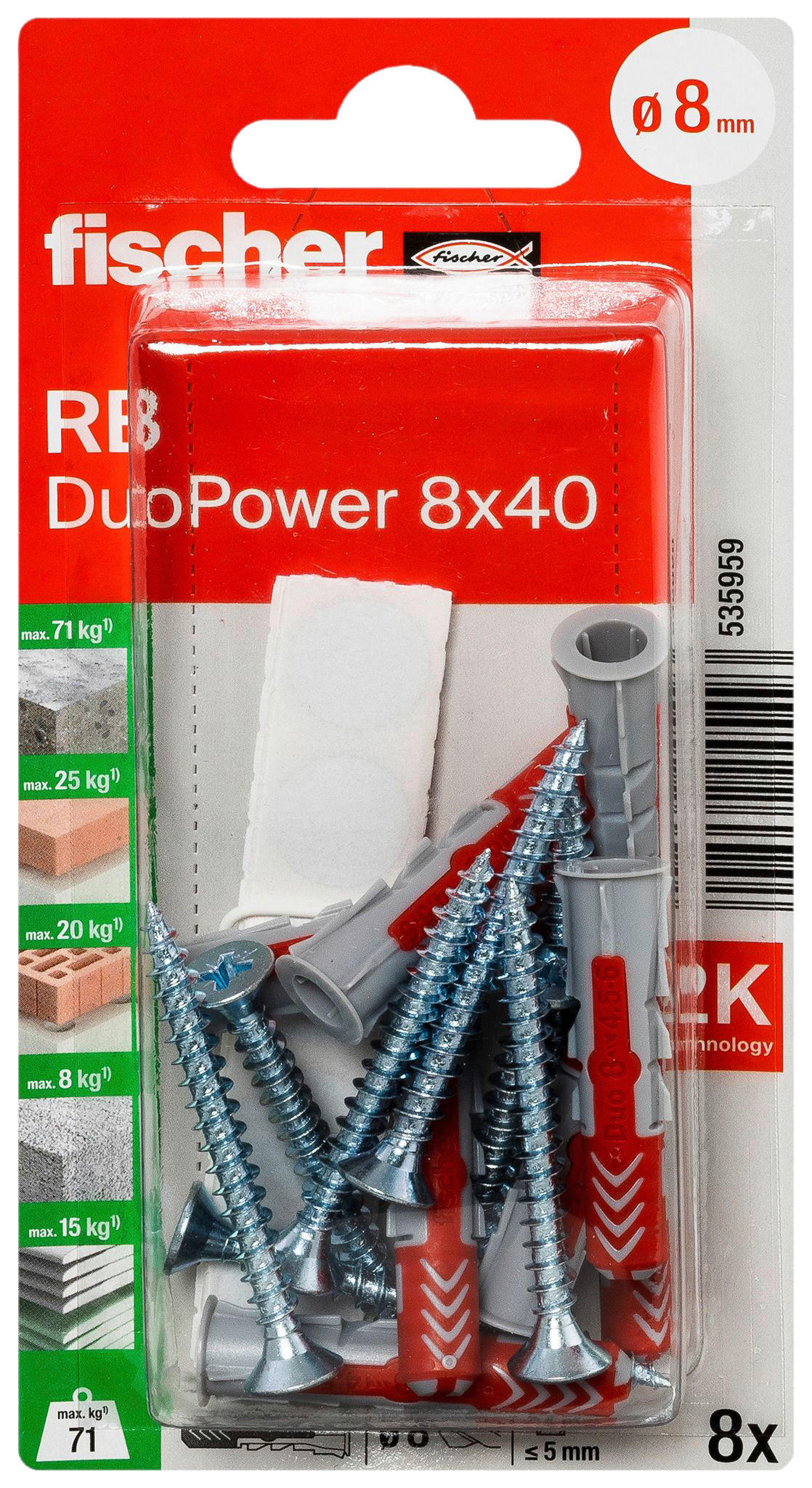 fischer Dübel- und Schraubenset Dübel-/u.Schraubenset_fischer - fischer