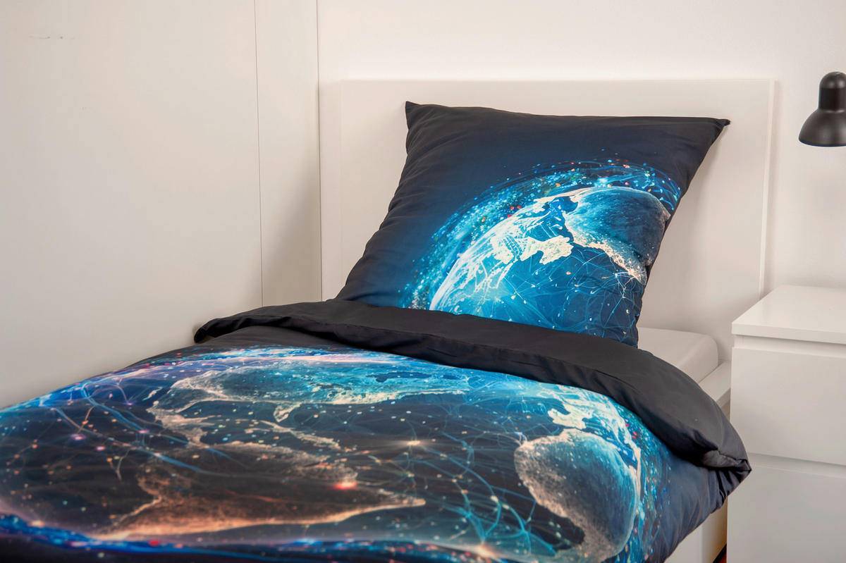 Microfaser Bettwäsche Young Collection Microfaser Multi Polyester B/L: ca. 135x200 cm Young Collection - Multi (135,00/200,00cm)