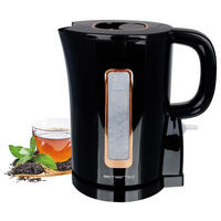 Emerio Wasserkocher WK-125130 schwarz gold Kunststoff B/H/T: ca. 18,2x22,2x17,9 cm ca. 1,7 l Wasserkocher WK-125130 - gold/schwarz (18,20/22,20/17,90cm) - Emerio