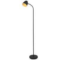 Nowa Stehleuchte 40870108 schwarz Metall B/H/T: ca. 37x140x20 cm E14 1 Brennstellen JASON - schwarz (37,00/140,00/20,00cm) - Nowa