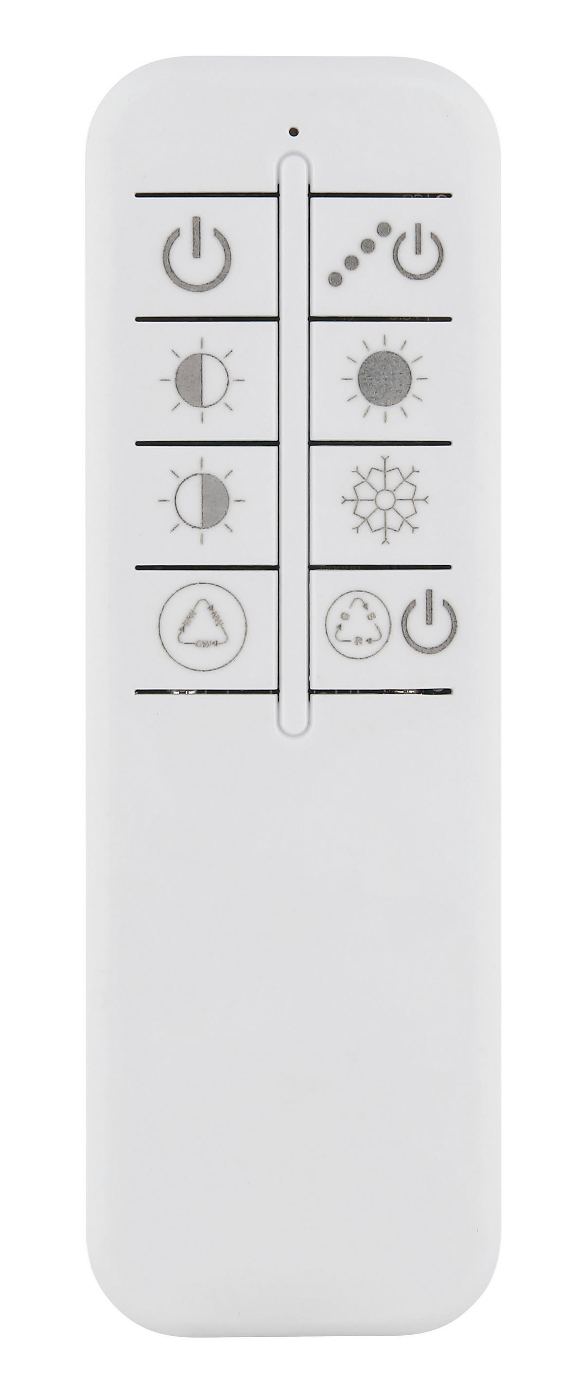 GLOBO Deckenventilator Deckenleuchte-Jolliana - weiß/schwarz (40,00/9,00/42,00cm) - GLOBO