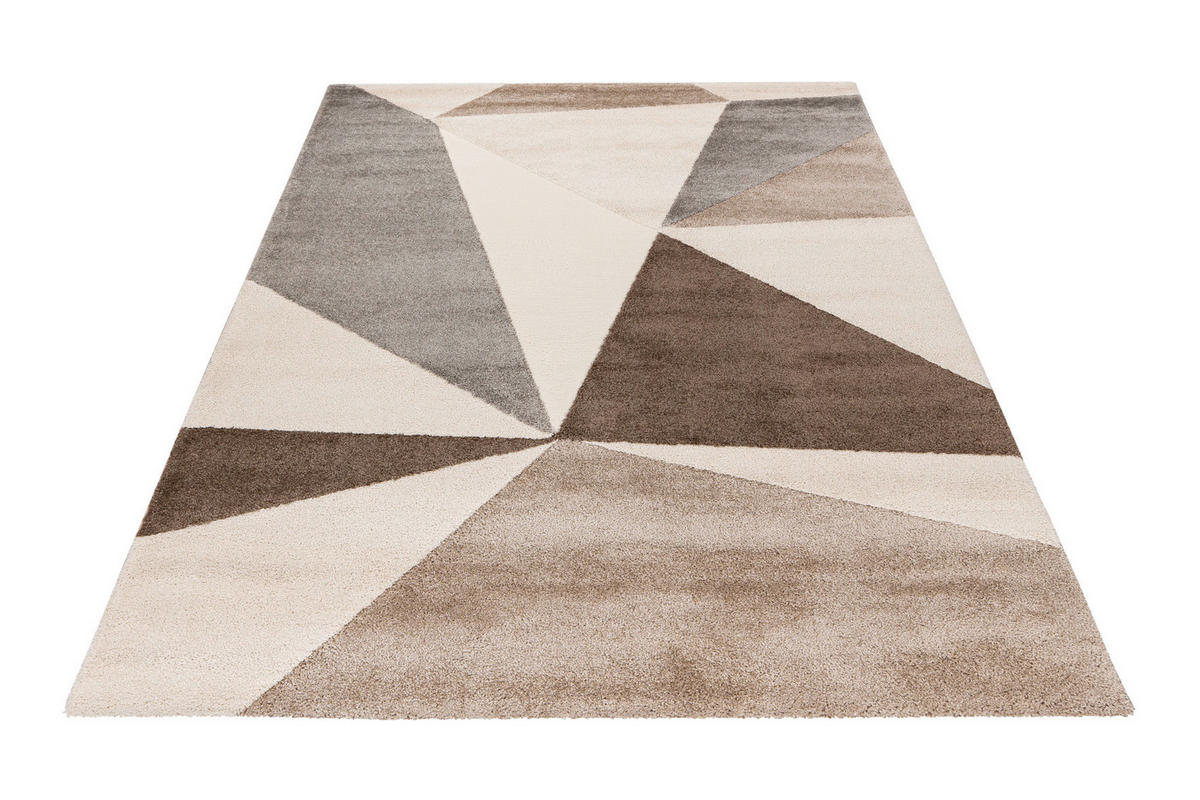Obsession Teppich My Cascade taupe B/L: ca. 240x330 cm My Cascade - taupe (240,00/330,00cm) - Obsession