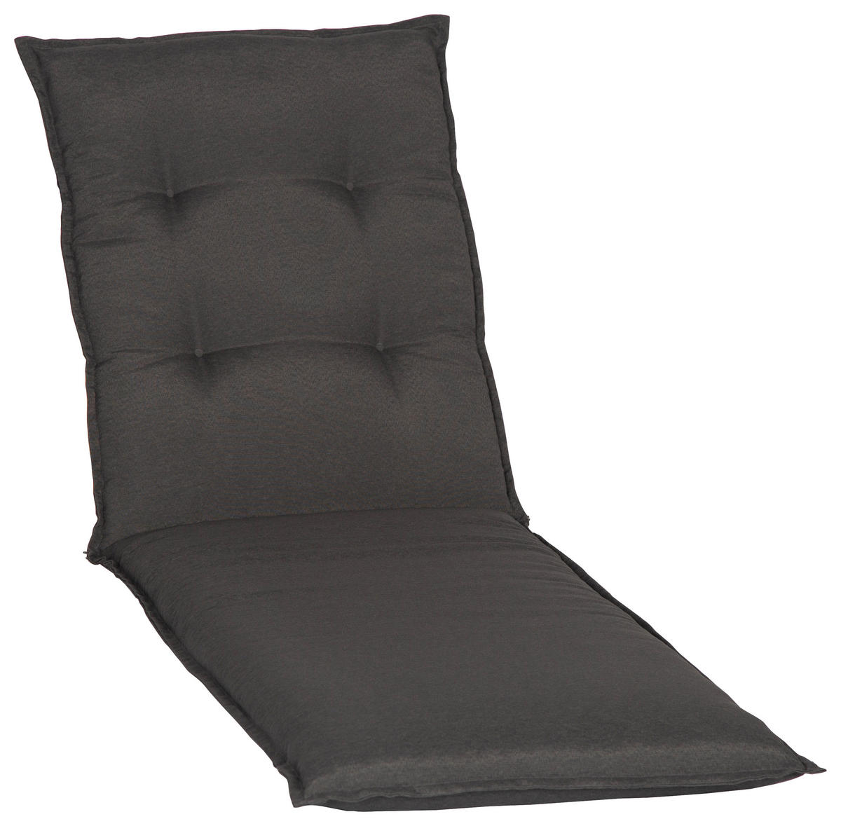 Beo Liegenauflage Trier grau Polyester B/H/L: ca. 58x8x191 cm Trier - grau (191,00/58,00/8,00cm) - Beo