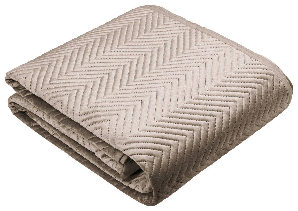 Tagesdecke Tagesdecke_Malmö 220x240cm kitt - kitt (220,00/240,00cm)