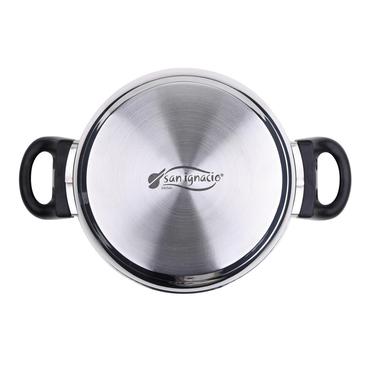 SAN IGNACIO Topfset TOLEDO silber Edelstahl 5 tlg. TOLEDO - silber - SAN IGNACIO