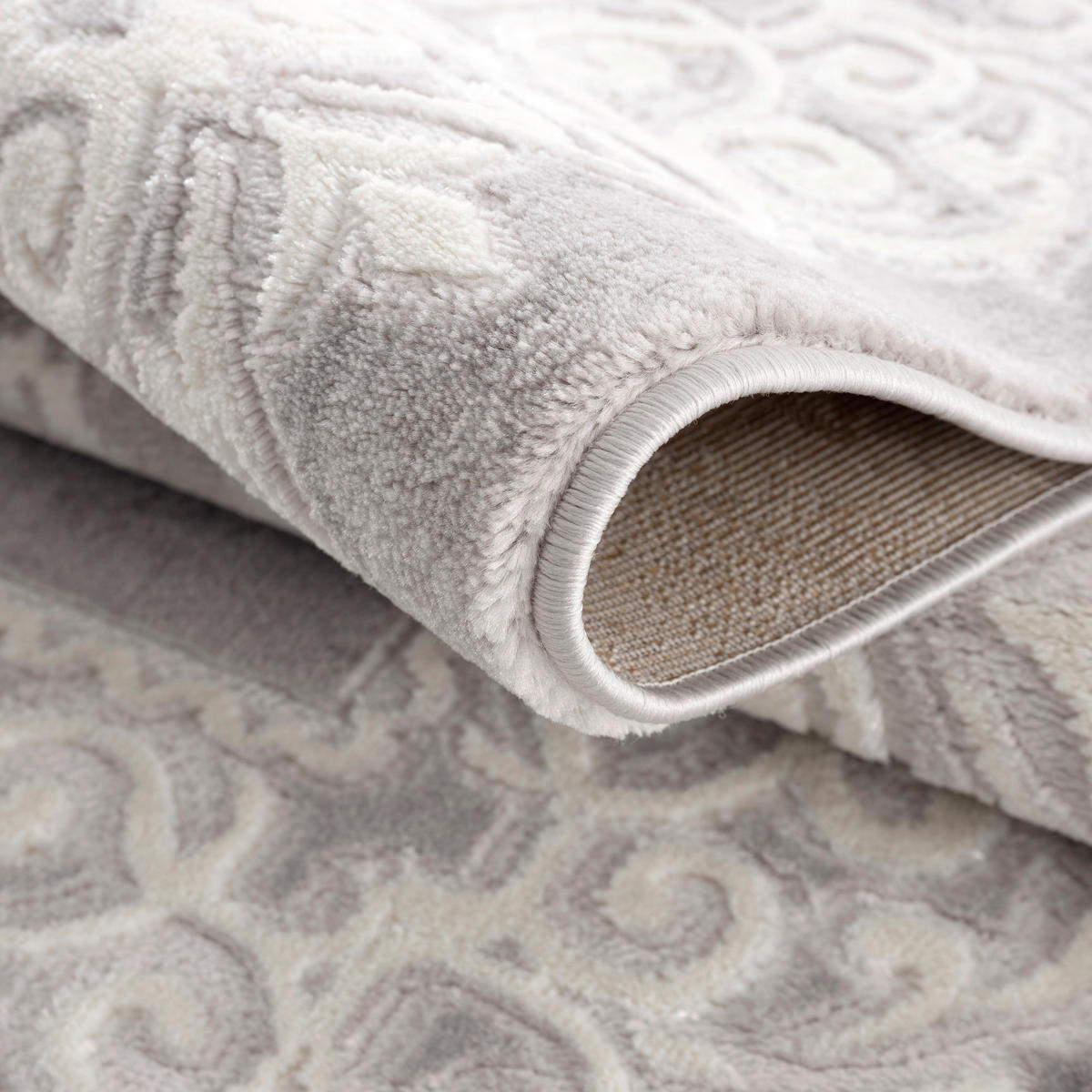 Sanat Teppich HARMONY hellgrau B/L: ca. 160x220 cm HARMONY - hellgrau (160,00/220,00cm) - Sanat