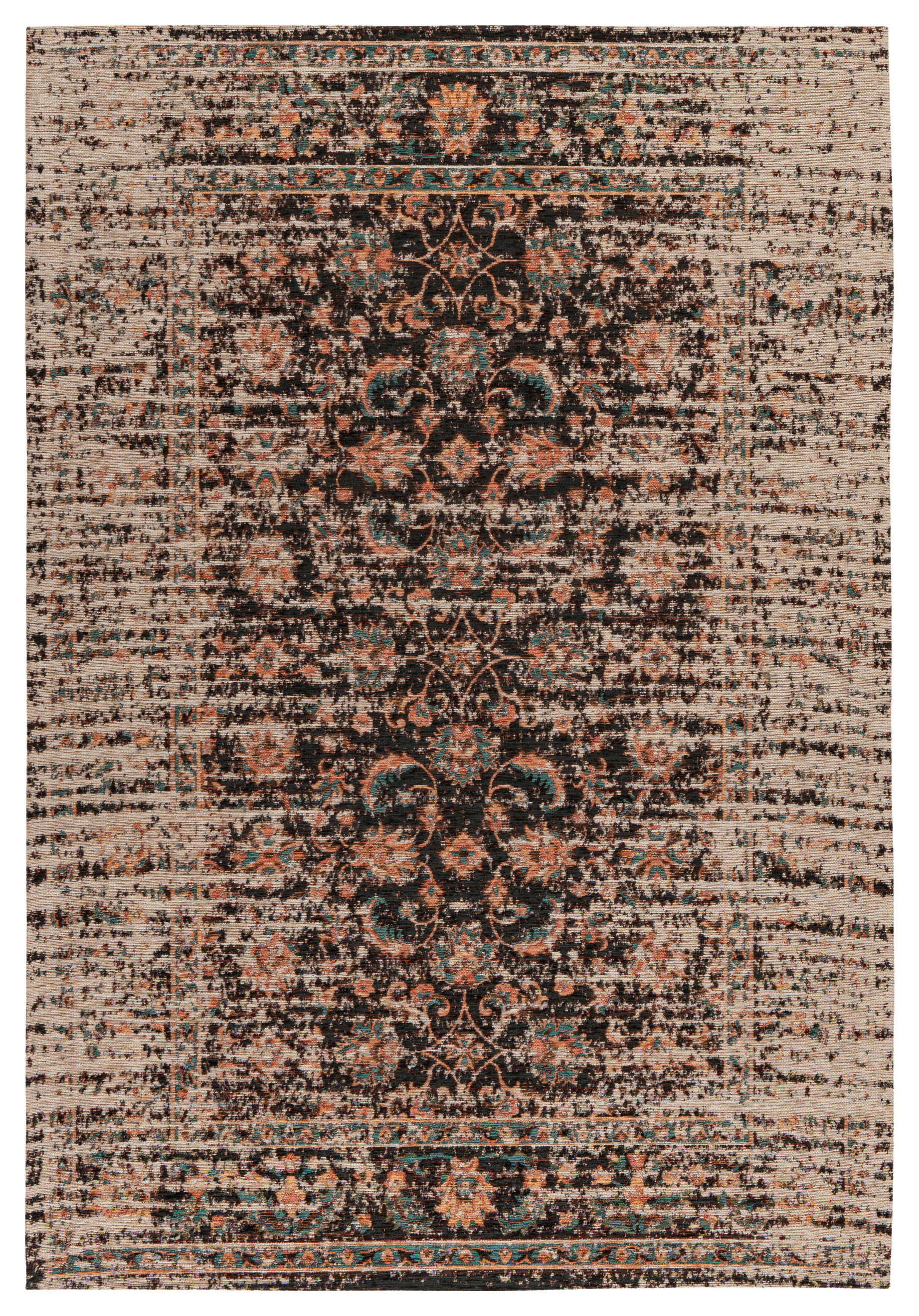 360Living Teppich Charme multicolor B/L: ca. 120x180 cm Charme - rot/multicolor (120,00/180,00cm) - 360Living