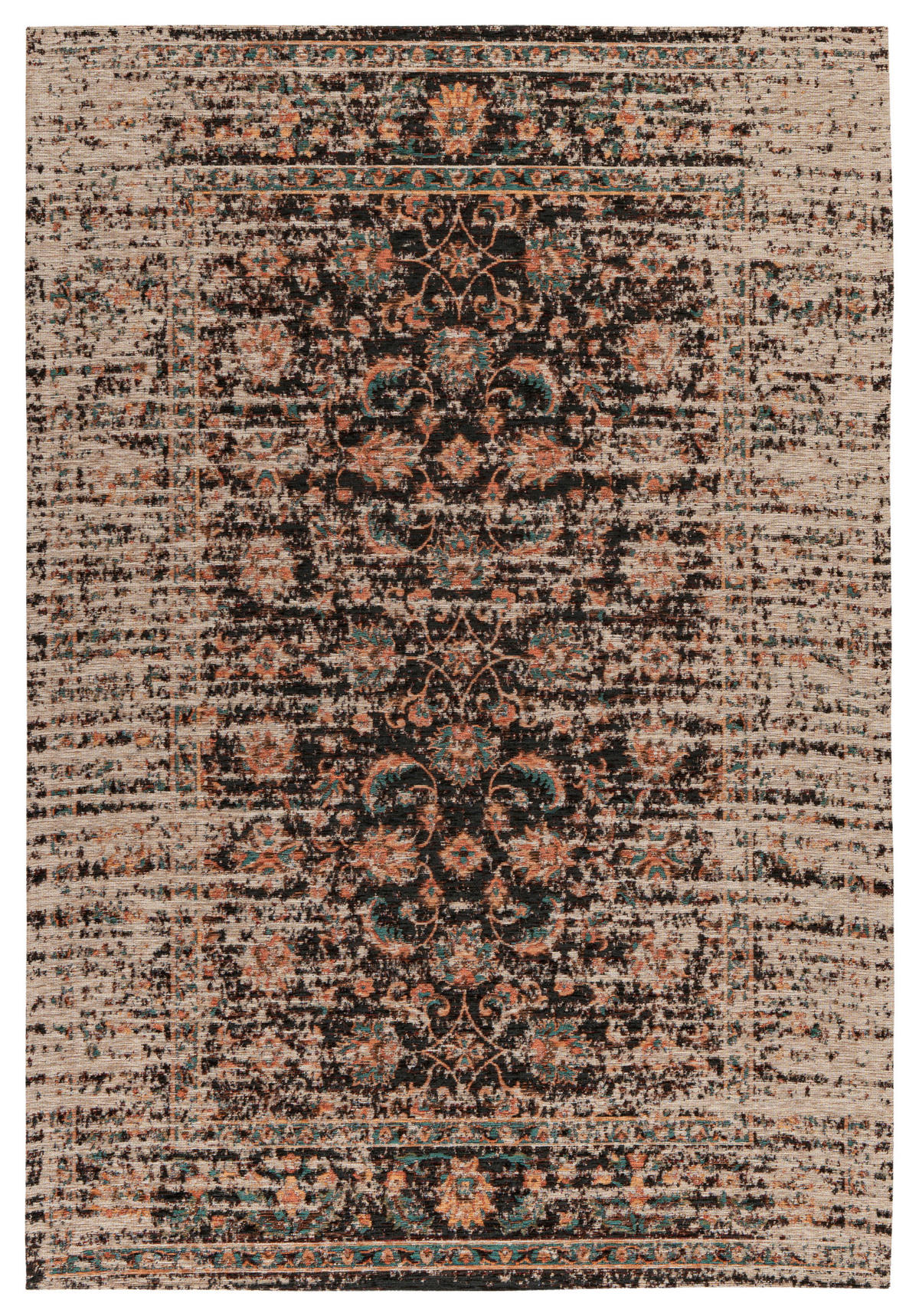 360Living Teppich Charme multicolor B/L: ca. 120x180 cm Charme - rot/multicolor (120,00/180,00cm) - 360Living