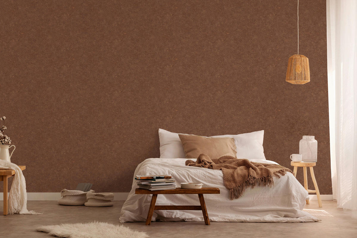 A.S.Création Vliestapete braun orange B/H/D: ca. 53x1005x8,3 cm Vliestapete - braun/orange (8,30/1005,00cm) - A.S.Creation